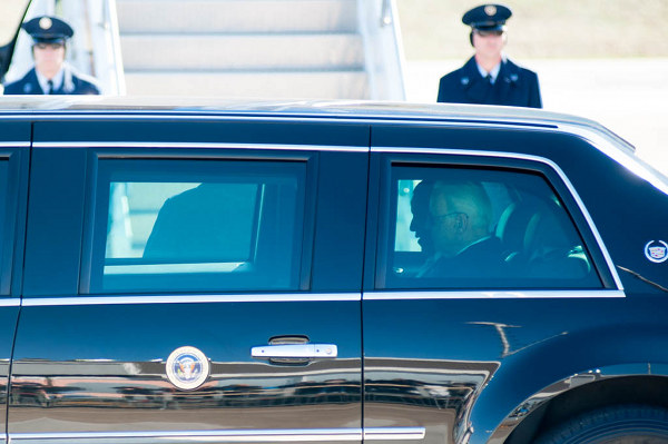 Presidential Limousine at Air Force One at McGhee Tyson