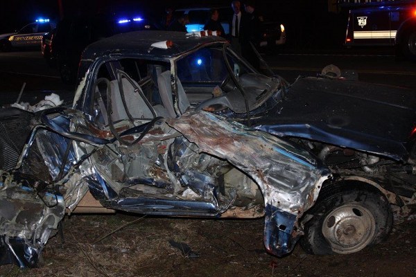 Dodge Ram Pickup Crash on Harriman Highway on Feb. 28, 2015