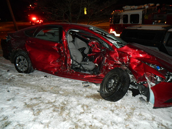 Ford at Robertsville Road Crash