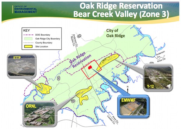 Oak Ridge Reservation with Bear Creek Valley