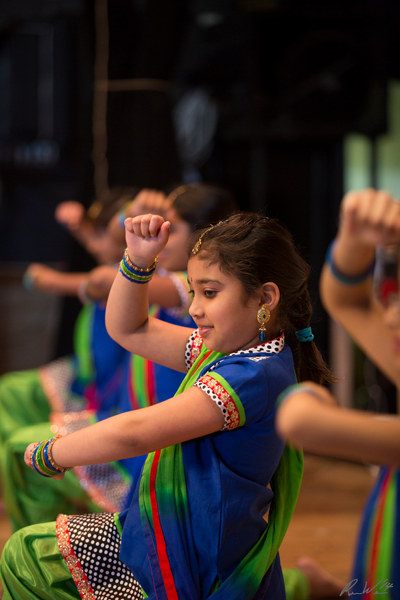 Spice of India dancers at the Children's Museum International Festival