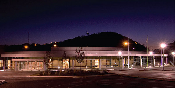 Y-12's New Hope Center at Night