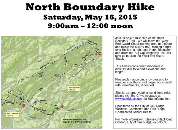 North Boundary Hike 2015