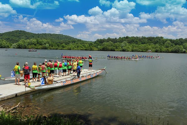 2015 Oak Ridge Dragon Boat Festival Race and Dock