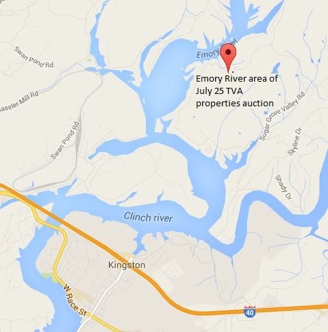 Emory River Auction Location