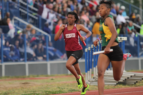 ORHS Wildcats Bre Young at State Track Meet 2015