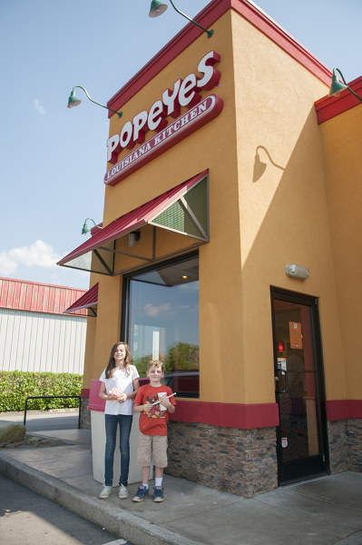 Popeyes Dine and Donate May 2015