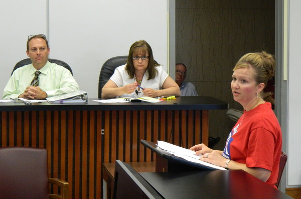 Anderson County Budget Committee and Rachel Minardo, Chris Phillips, and Connie Aytes