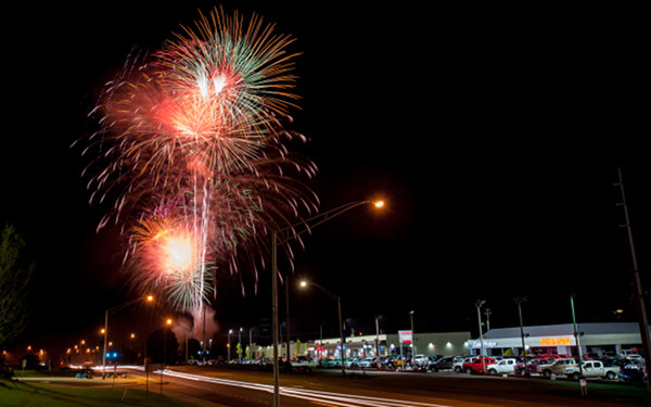 Oak Ridge Fireworks
