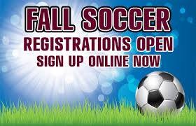 Fall Soccer Registrations