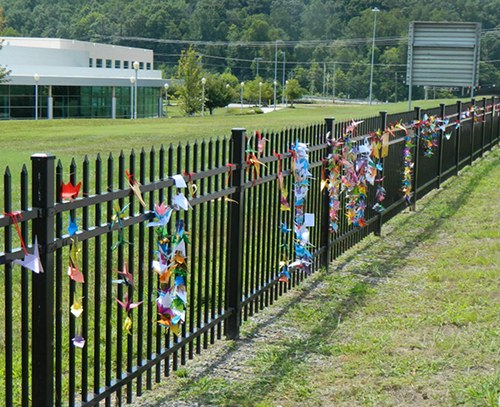 Y-12 Fence and Peace Cranes
