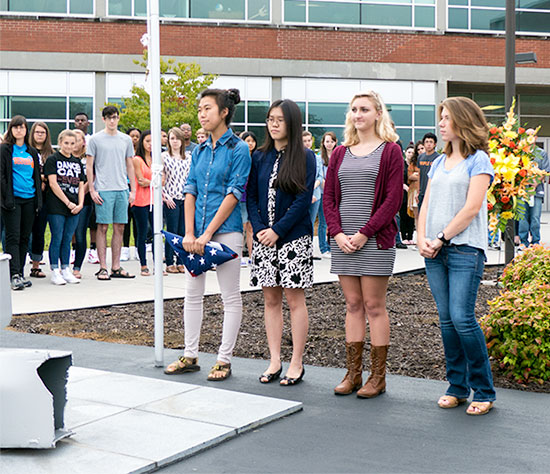 Oak Ridge High School 9/11 Memorial Student Council 2015