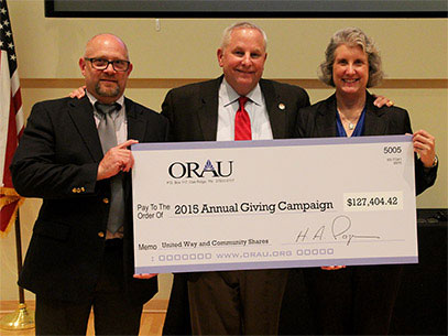 ORAU 2015 Annual Giving Campaign