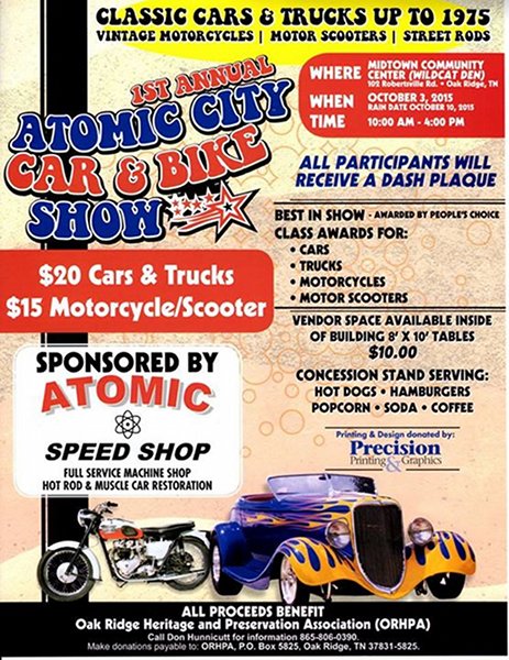 Atomic City Car and Bike Show