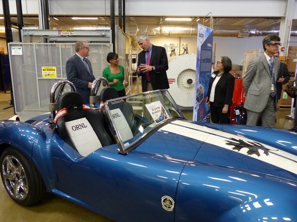 Penny Pritzker Tours ORNL Manufacturing Demonstration Facility