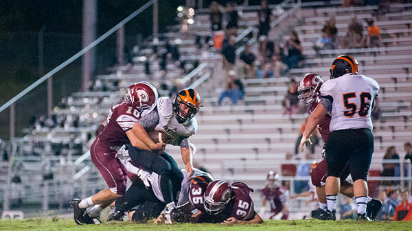 Wildcats Chase Kimbro Tackle and Lenoir City Sept. 18, 2015