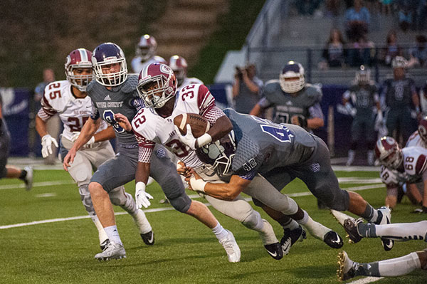 Wildcats Davon Middleton at Sevier County on Sept. 24, 2015