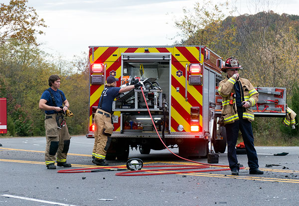Bethel Valley Road Crash Extrication Oct. 27, 2015