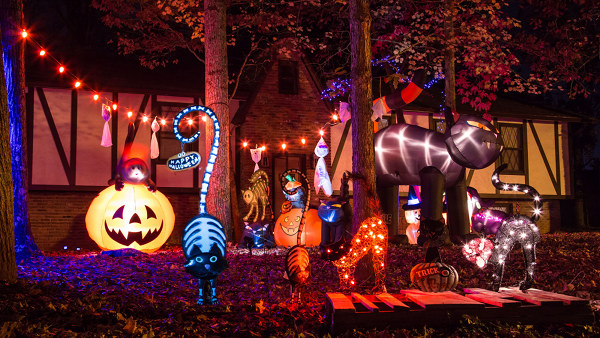 Briarcliff Halloween Decoration Oct. 31, 2015