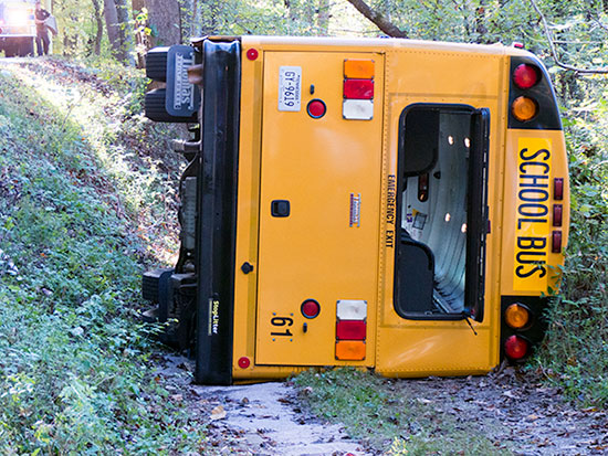 Roane County School Bus Crash Oct. 21, 2015