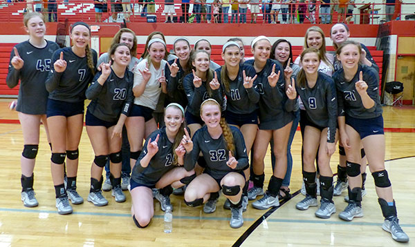 Anderson County Lady Mavericks District 3-AAA Volleyball Champions 2015