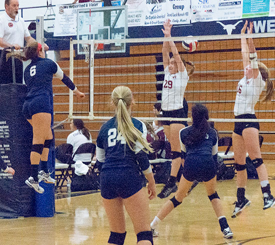 Lady Wildcats and Farragut Alexis Parker on Oct. 13, 2015