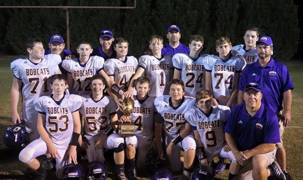 Oliver Springs 2015 Middle School Football Eighth-graders