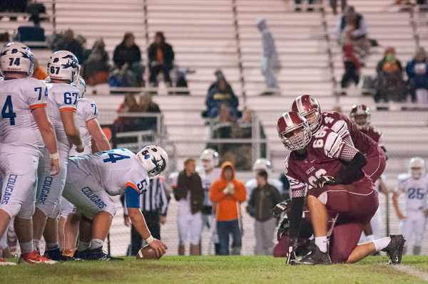 Wildcats Defense against Campbell County Oct. 30, 2015