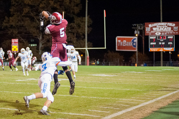 Wildcats Tee Higgins Catch against Campbell County Oct. 30, 2015