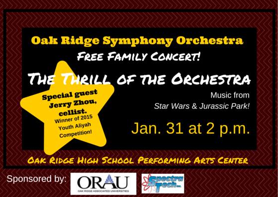 Oak Ridge Symphony Orchestra Family Concert