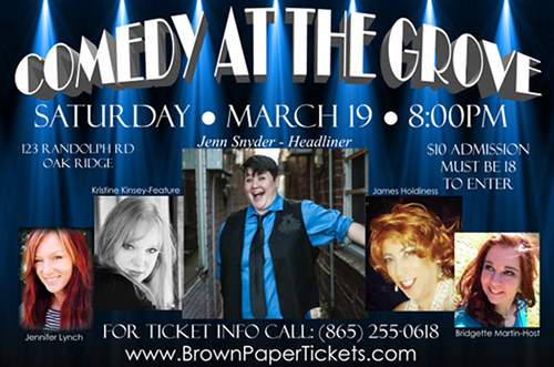 Comedy at the Grove March 2016
