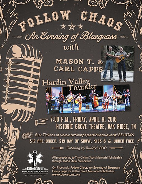 Follow-Chaos-Evening-of-Bluegrass-Colton-Stout-Memorial-Scholarship-2016-1