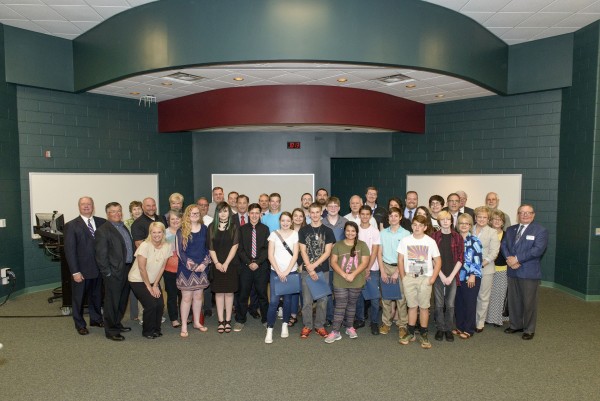 Students, teachers, and representatives from local industries the Anderson County Chamber of Commerce and Consolidated Nuclear Security gathered to celebrate at the inaugural Dream It. Do It. awards on May 11. (Submitted photo)