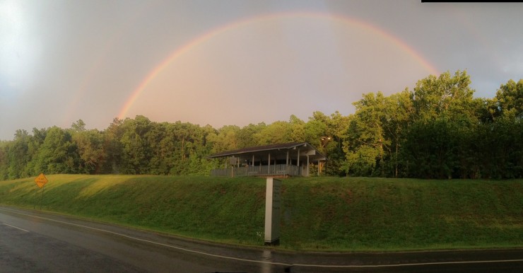 Double Rainbow at K-25 May 29 2016