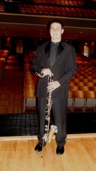 Hunter Gray, bass clarinet