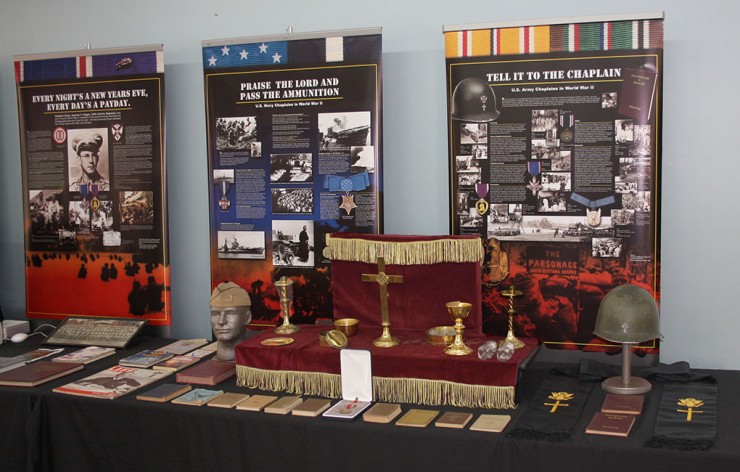 An exhibit at the Secret City Festival in June will honor the service and heroism of U.S. military chaplains of World War II. (Submitted photo)