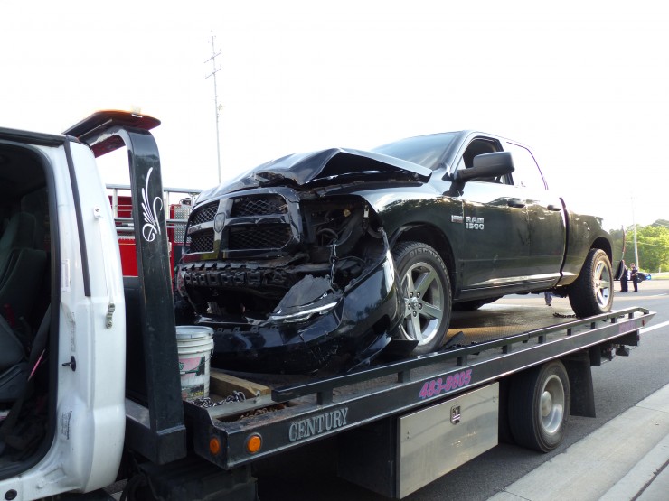 Dodge Ram Pickup Fatal Crash on Oak Ridge Turnpike June 2 2016