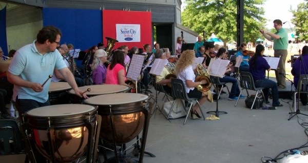 Oak Ridge Community Orchestra at Secret City Festival 2014