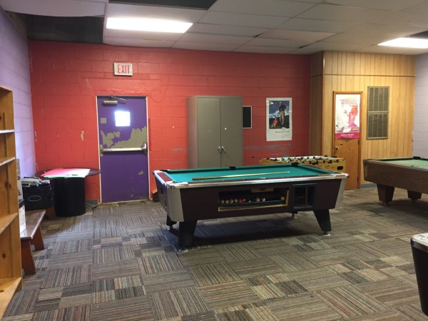 Teen room at the Boys and Girls Club prior to Leadership Oak Ridge renovation project. (Submitted photo)