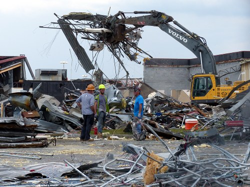 Oak Ridge Mall Sears Demolition July 26 2016 10