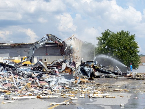 Oak Ridge Mall Sears Demolition July 26 2016 12