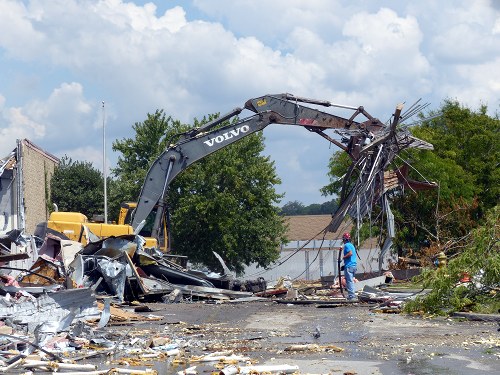 Oak Ridge Mall Sears Demolition July 26 2016 14