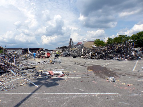 Oak Ridge Mall Sears Demolition July 26 2016 2