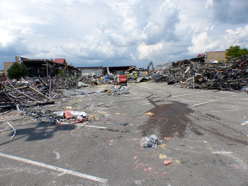 Oak Ridge Mall Sears Demolition July 26 2016 3
