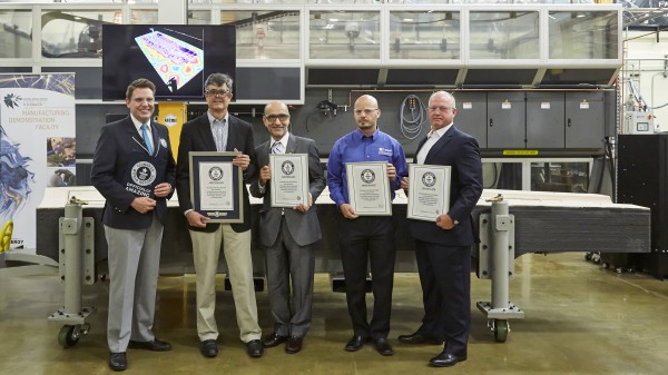 ORNL-Boeing achieves Guinness World Records title Aug 29 2016