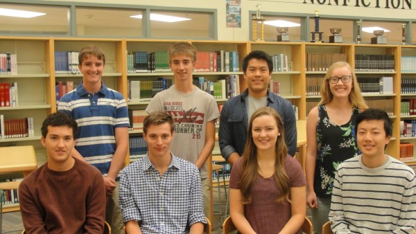 Commended Scholars—Sitting from left to right: Andrew Whitus, son of Bobby and Cheryl Whitus; Tyr Hondorf, son of Lars and Elizabeth Hondorf; Amanda Pitz, daughter of Daniel and Miriam Pitz; Michael Ma, son of Dong Ma and Yanfeng Huang. Standing from left to right: Curtis Robertson, son of Lee and Janet Robertson; Jacob Etheridge, son of Allen and Suzanne Etheridge; Wilson Huang, son of Boashan Huang and Xiaojie Kong; and Madison Loggins, daughter of Todd and Kristi Loggins. Not pictured: Abigail Tolliver, daughter of Gregory and Glenda Tolliver; and Max Wildgruber, son of Ulrich and Marian Wildgruber. (Submitted photo)