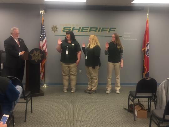 Anderson County Sheriff's Department Dispatchers January 2017
