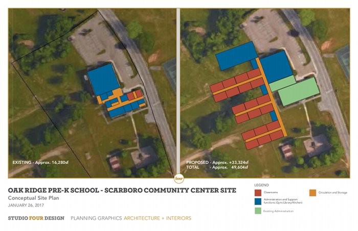 Scarboro Community Center Preschool Conceptual Site Plan Jan 2017 Large
