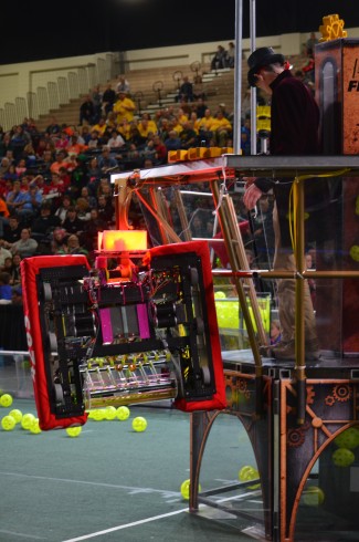 The Secret City Wildbots are primed for competition this weekend in the FIRST Robotics “FIRST Steamworks” challenge at Thompson Boling Arena in Knoxville from March 23-25, 2017. (Submitted photo)