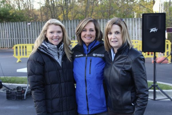 Chelsey Vaughan, Breakthrough Run for Autism race director; Lori Tucker, anchor at WATE and honorary race chair; and Beth Ritchie, executive director of Autism Breakthrough of Knoxville, are preparing for the April 8 race. (Submitted photo)